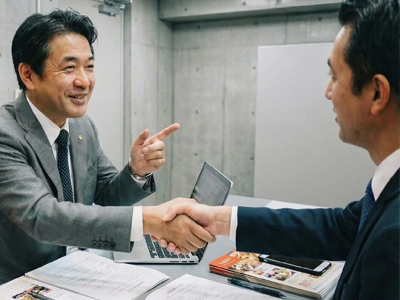 購買決定担当者との直接商談