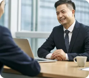 事前に有力バイヤーとのアポイントが設定できます。